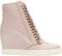 Casadei Pre-owned Leather sneakers Pink Dames - Thumbnail 1