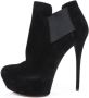 Casadei Pre-owned Suede boots Black Dames - Thumbnail 1