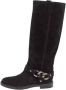 Casadei Pre-owned Suede boots Black Dames - Thumbnail 1