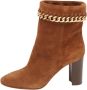 Casadei Pre-owned Suede boots Brown Dames - Thumbnail 1