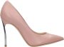 Casadei Roze Blade Stiletto Leren Pumps Pink Dames - Thumbnail 1