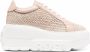 Casadei Roze Interwoven Chunky Sneakers Pink Dames - Thumbnail 1