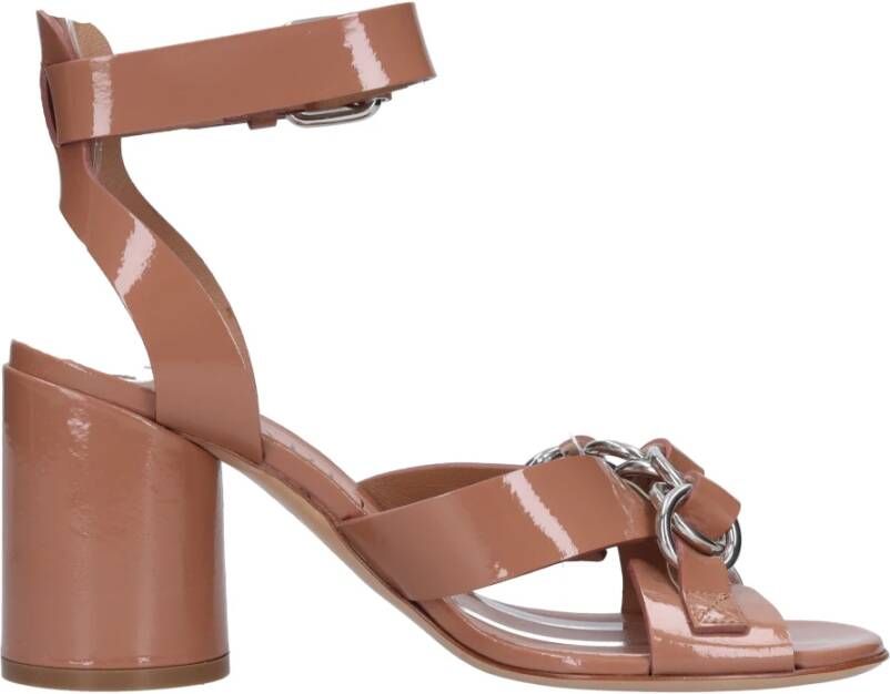 Casadei Sandalen Bruin Brown Dames