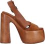 Casadei Sandalen Bruin Brown Dames - Thumbnail 1