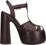 Casadei Sandalen Bruin Brown Dames - Thumbnail 1