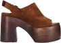 Casadei Sandalen Bruin Brown Dames - Thumbnail 1