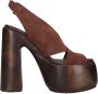 Casadei Sandalen Bruin Brown Dames - Thumbnail 1