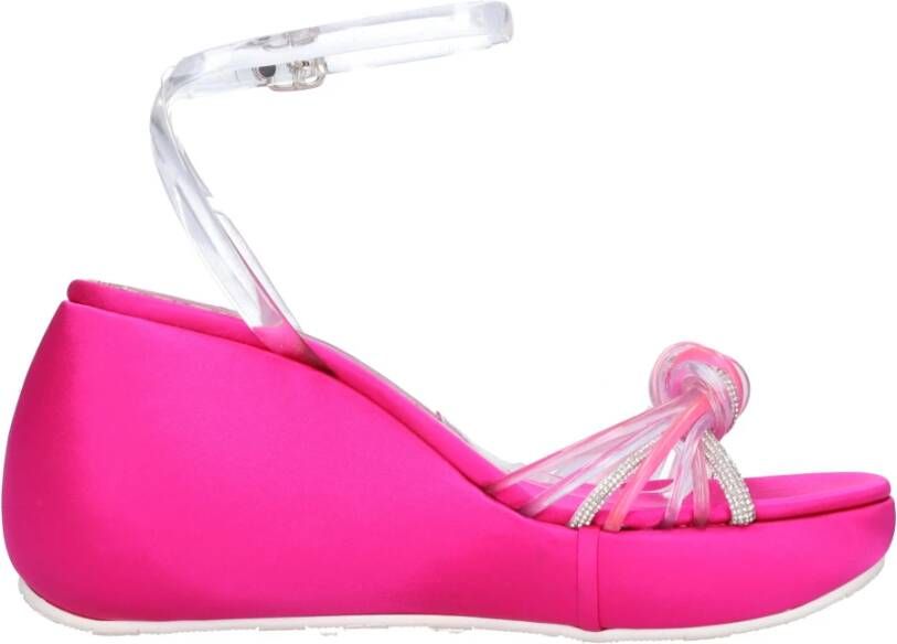 Casadei Sandalen Fuchsia Pink Dames