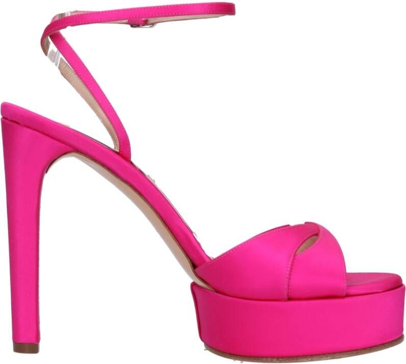 Casadei Sandalen Fuchsia Pink Dames