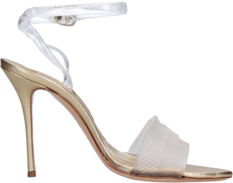 Casadei Sandalen Goud Yellow Dames