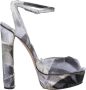 Casadei Sandalen Grijs Gray Dames - Thumbnail 1