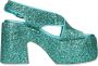 Casadei Sandalen Groen Green Dames - Thumbnail 1