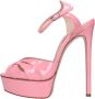 Casadei Sandalen Roze Pink Dames - Thumbnail 1