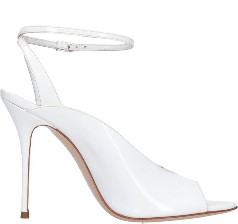 Casadei Sandalen Wit White Dames