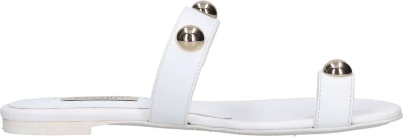 Casadei Sandalen Wit White Dames