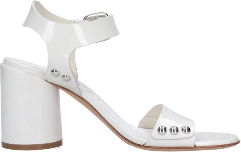 Casadei Sandalen Wit White Dames