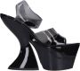 Casadei Sandalen Zwart Black Dames - Thumbnail 1