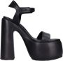 Casadei Sandalen Zwart Black Dames - Thumbnail 1