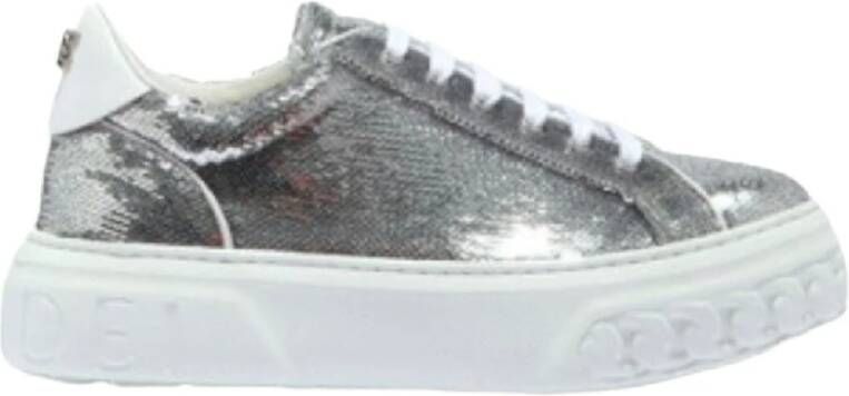 Casadei Berg Zeemeermin Sneakers Gray Dames