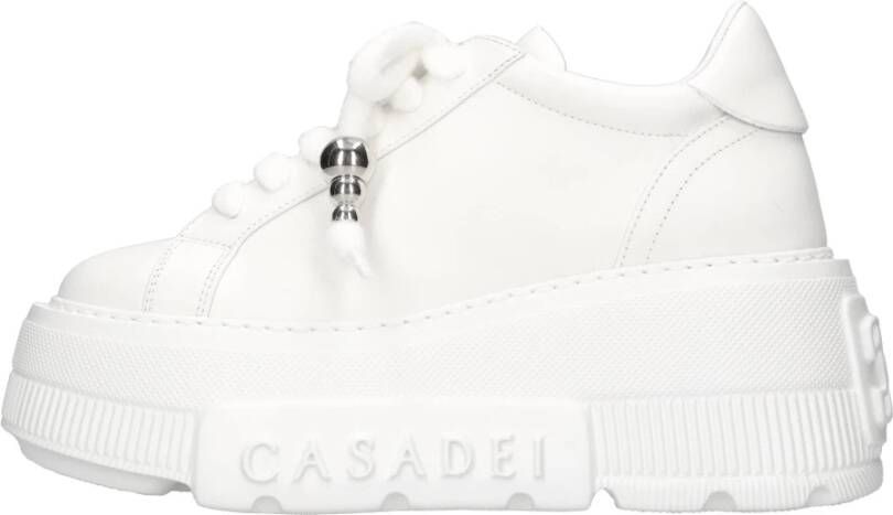 Casadei Sneakers Wit White Dames