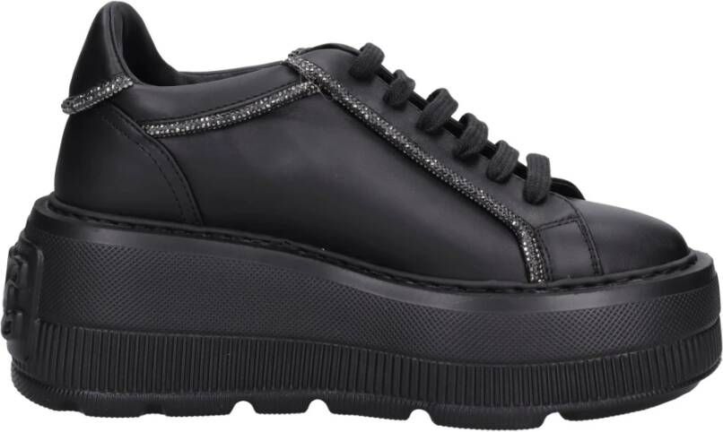 Casadei Sneakers Zwart Black Dames