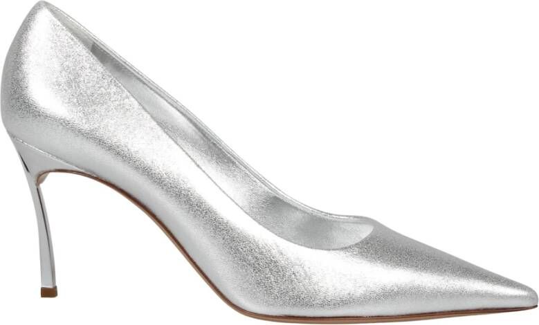 Casadei Stalen Blade Wonder Pumps Gray Dames