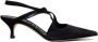 Casadei Suede Slingback Hakken Black Dames - Thumbnail 1