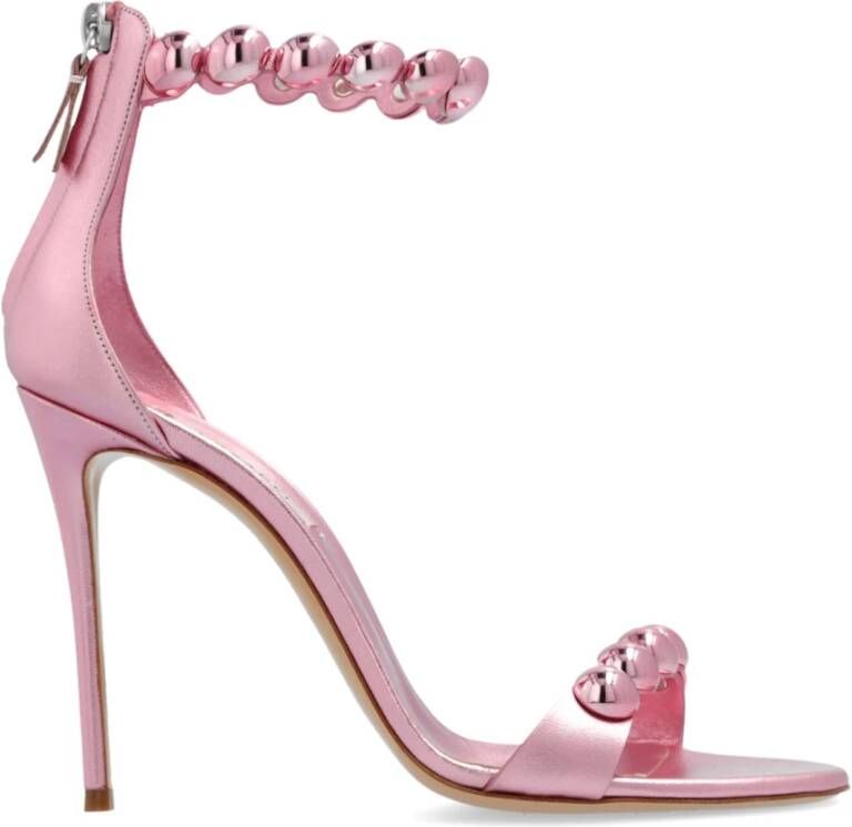 Casadei Tropicana Julia sandalen met hak Pink Dames