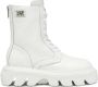 Casadei Veterschoen Enkel Laars met Herten Effect White Dames - Thumbnail 1