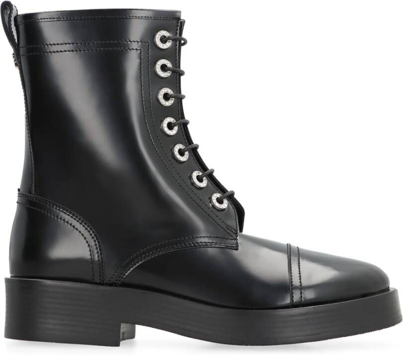 Casadei Veterschoenen met zijrits Black Dames