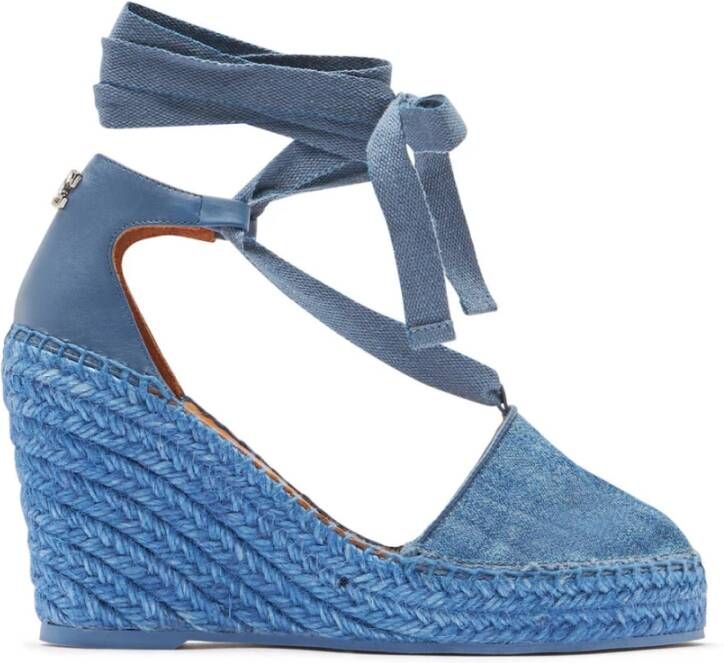 Casadei Wedges Blue Dames