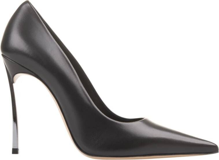 Casadei Zwarte Blade Pumps Black Dames