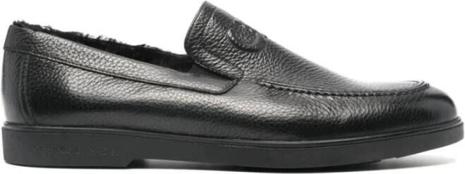 Casadei Zwarte Casual Loafers Black Heren