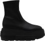 Casadei Zwarte Enkellaarzen met Oversized Zool Black Dames - Thumbnail 1