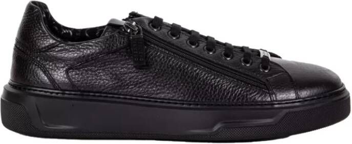 Casadei Zwarte Heren Sneakers Black Heren