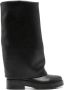 Casadei Zwarte Laagjes Mid-Calf Laarzen Black Dames - Thumbnail 1