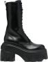 Casadei Zwarte Maxxxi Bikerlaarzen Black Dames - Thumbnail 1