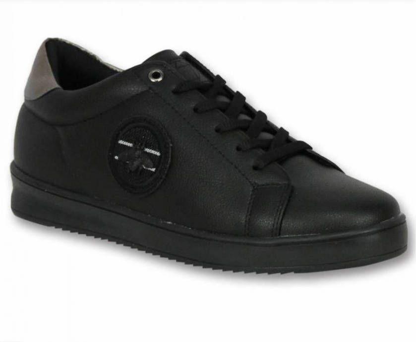 Cash Money Heren Schoenen Heren Sneaker Bee Black CMS16 Zwart Maten: