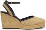 Castañer Alpargata MET 9 CM Sleehak Beige Dames - Thumbnail 1