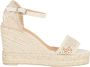 Castañer Balbine Sleehak Sandalen Beige Dames - Thumbnail 1