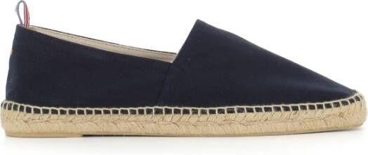 Castañer Blauwe Espadrilles Platte Schoenen Blue Heren