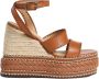 Castañer Blok Sandalen Brown Dames - Thumbnail 1