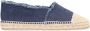 Castañer Canvas Espadrilles met Gevlochten Koord Zool Blue Dames - Thumbnail 1