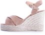 Castañer Canvas Sleehak Espadrilles voor Modieuze Vrouwen Beige Dames - Thumbnail 1