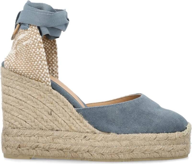 Castañer Canvas Washed Carina 8 ED Schoenen Blue Dames