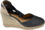 Castañer Carina Wedge Espadrilles met Glitterdetail Gray Dames - Thumbnail 1