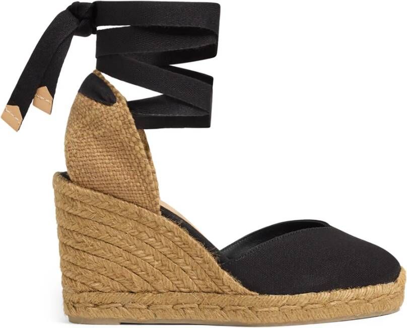 Castañer Chiara T 8 001 9 cm Wedges Black Dames