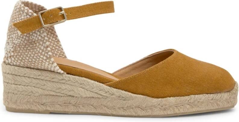 Castañer Espadrille MET 5 CM Wighak Yellow Dames