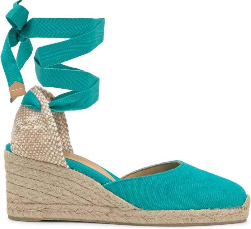 Castañer Espadrille MET 7 CM HAK Green Dames