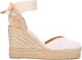 Castañer Witte Espadrilles met 11cm Sleehak White Dames - Thumbnail 1